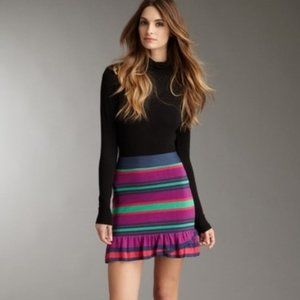 BCBG MaxAzria Catarina Striped Skirt Sz small